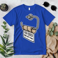 Error 404 Page Not Found Empty Toilet Paper Funny Programmer Gift Premium T-Shirt