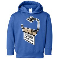 Error 404 Page Not Found Empty Toilet Paper Funny Programmer Gift Toddler Hoodie