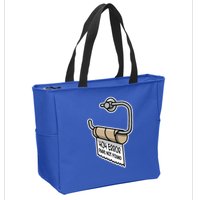 Error 404 Page Not Found Empty Toilet Paper Funny Programmer Gift Zip Tote Bag