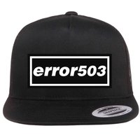 Error 503 Flat Bill Trucker Hat