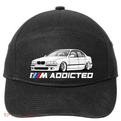 E39 5 Series M Addicted Angel 7-Panel Snapback Hat