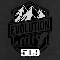 Evolution 509 Slednecks Snowmobile 7 Panel Mesh Trucker Snapback Hat