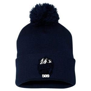 Evolution 509 Slednecks Snowmobile Pom Pom 12in Knit Beanie