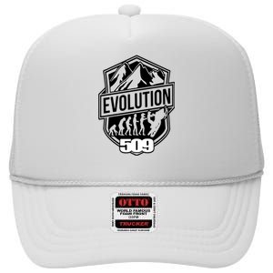 Evolution 509 Slednecks Snowmobile High Crown Mesh Back Trucker Hat