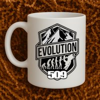 Evolution 509 Slednecks Snowmobile Mug