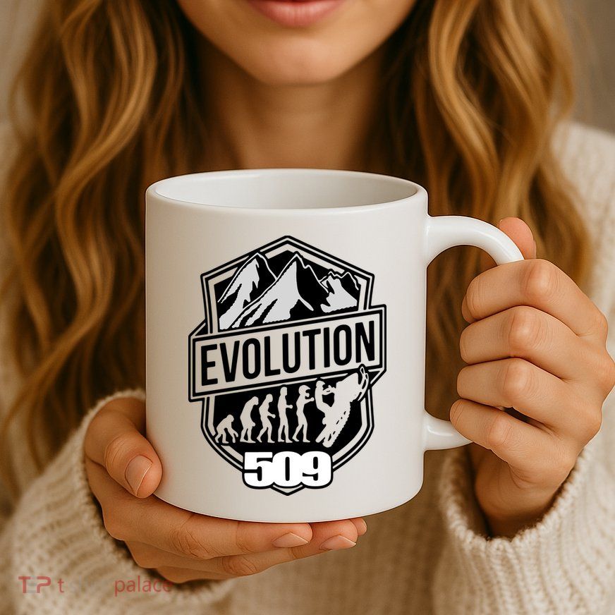 Evolution 509 Slednecks Snowmobile Mug
