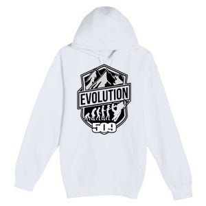 Evolution 509 Slednecks Snowmobile Premium Pullover Hoodie