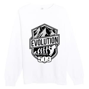 Evolution 509 Slednecks Snowmobile Premium Crewneck Sweatshirt