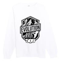 Evolution 509 Slednecks Snowmobile Premium Crewneck Sweatshirt