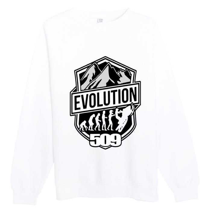 Evolution 509 Slednecks Snowmobile Premium Crewneck Sweatshirt