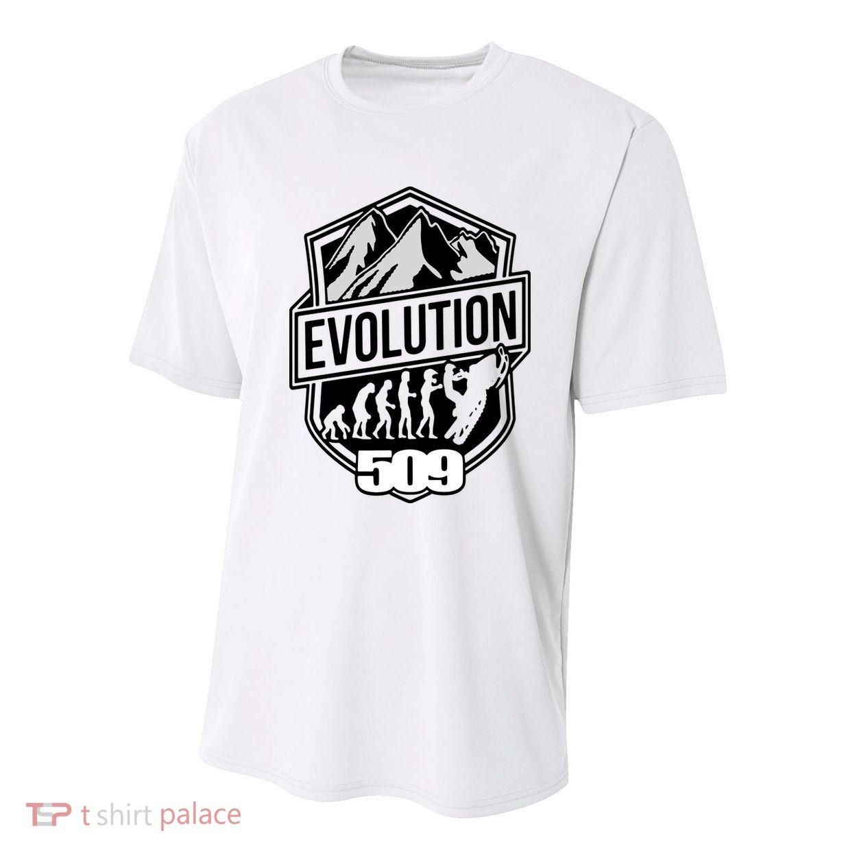 Evolution 509 Slednecks Snowmobile Youth Performance Sprint T-Shirt