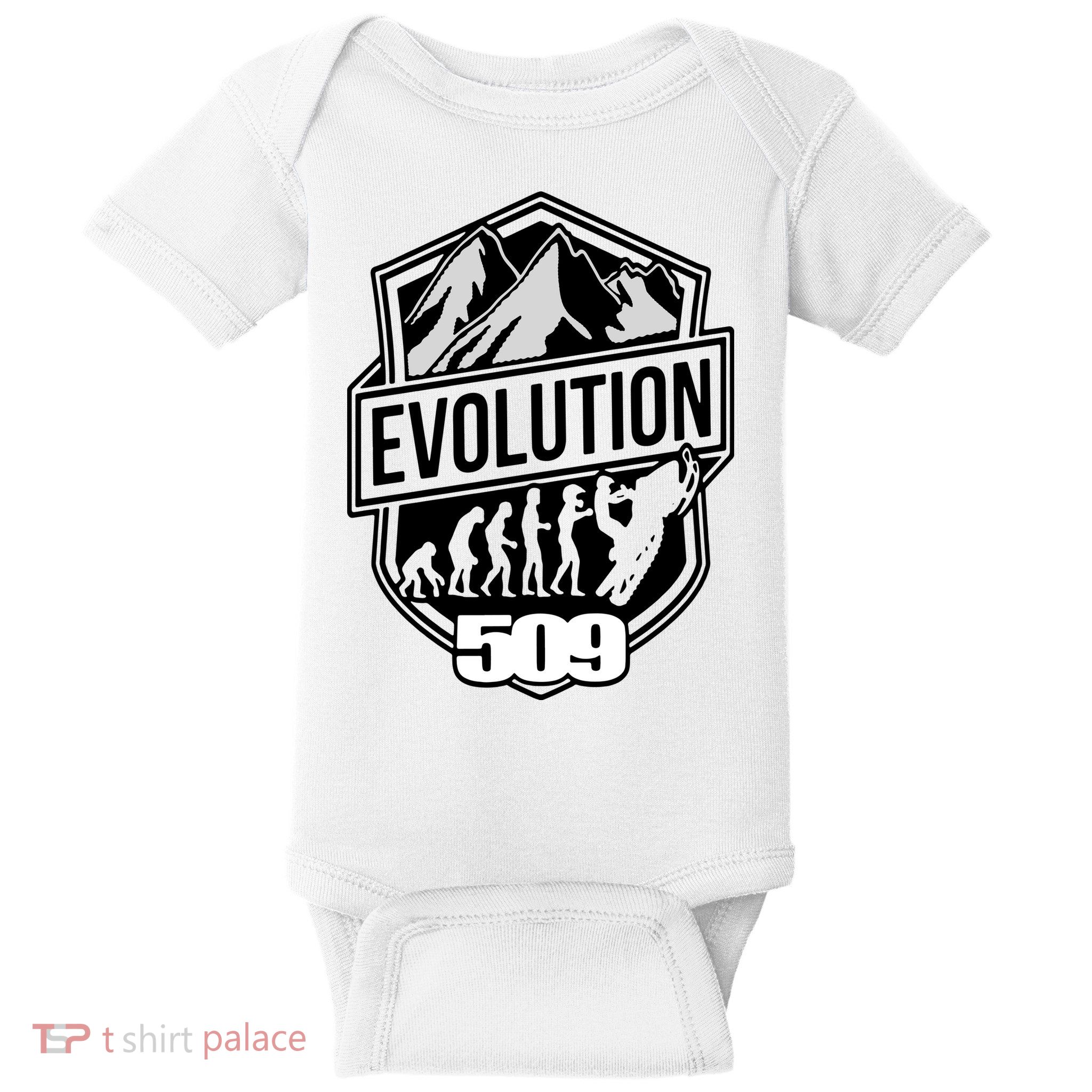 Evolution 509 Slednecks Snowmobile Baby Bodysuit
