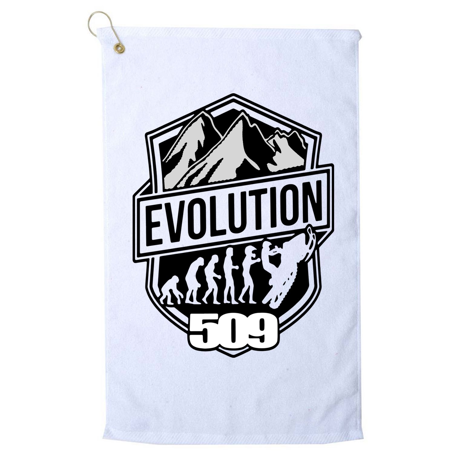 Evolution 509 Slednecks Snowmobile Golf Towel