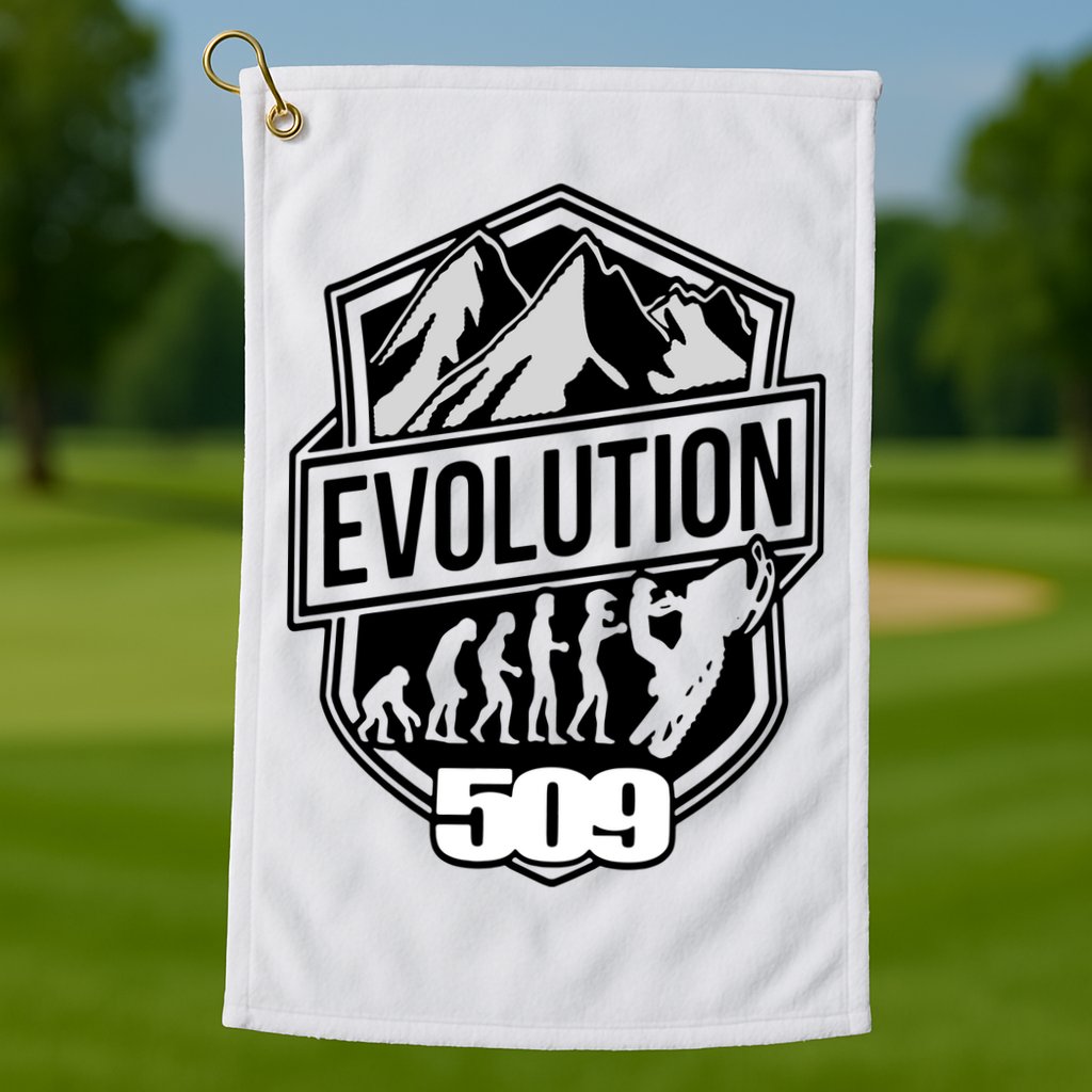 Evolution 509 Slednecks Snowmobile Golf Towel
