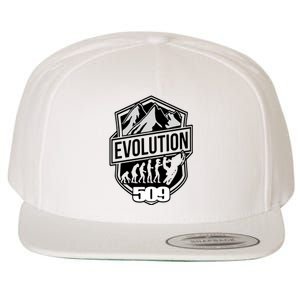 Evolution 509 Slednecks Snowmobile Wool Snapback Cap