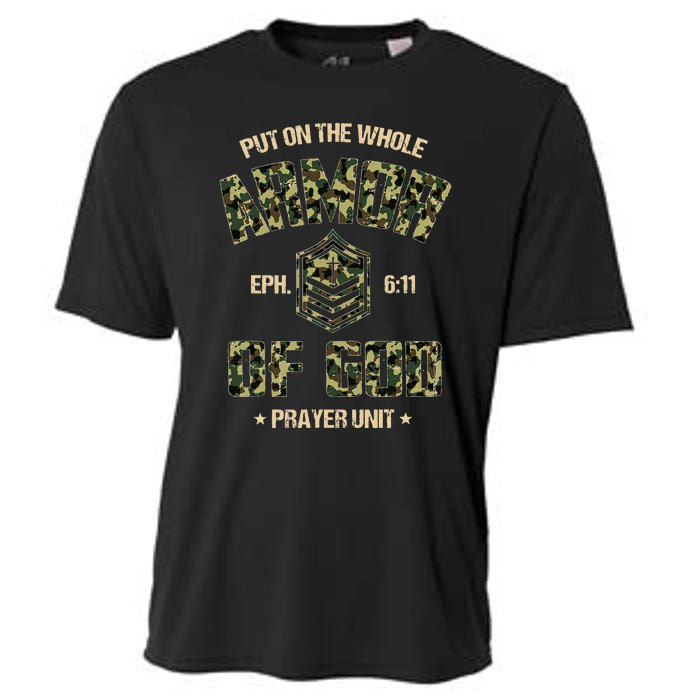 Ephesians 6 11 Put On The Whole Armor Of God Prayer Unit Cooling Performance Crew T-Shirt