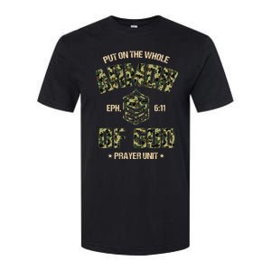 Ephesians 6 11 Put On The Whole Armor Of God Prayer Unit Softstyle CVC T-Shirt