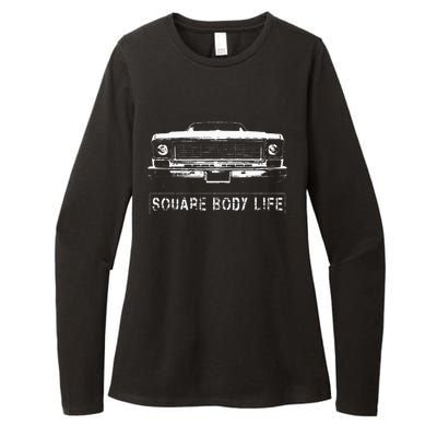 Early 70s Square Body Squarebody Truck Womens CVC Long Sleeve Shirt