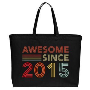 Eight 8yr BDay Son Boy Funny 2015 8th 8 Year Old Birthday Cotton Canvas Jumbo Tote