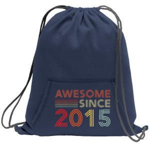 Eight 8yr BDay Son Boy Funny 2015 8th 8 Year Old Birthday Sweatshirt Cinch Pack Bag