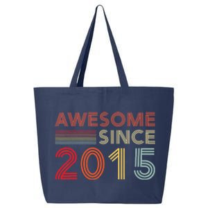 Eight 8yr BDay Son Boy Funny 2015 8th 8 Year Old Birthday 25L Jumbo Tote