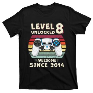 Eight 8yr BDay Son Funny Gamer 8th 8 Years Old Birthday T-Shirt