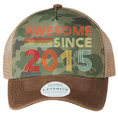 Eight 8yr BDay Son Boy Funny 2015 8th 8 Year Old Birthday Legacy Tie Dye Trucker Hat