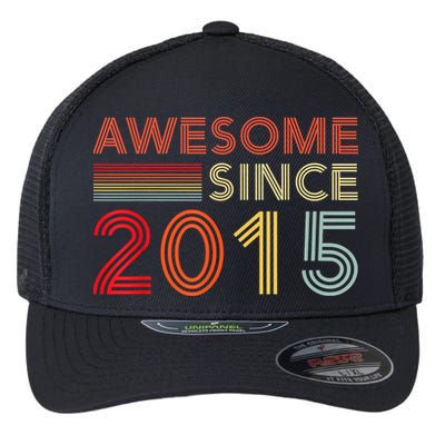 Eight 8yr BDay Son Boy Funny 2015 8th 8 Year Old Birthday Flexfit Unipanel Trucker Cap
