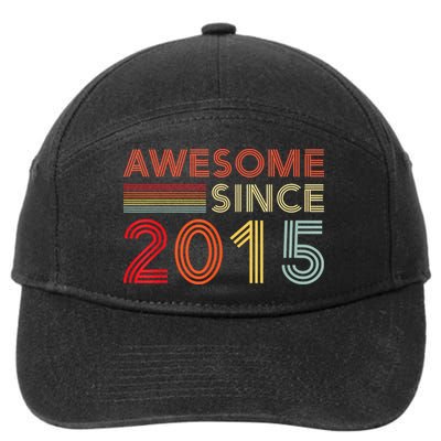 Eight 8yr BDay Son Boy Funny 2015 8th 8 Year Old Birthday 7-Panel Snapback Hat