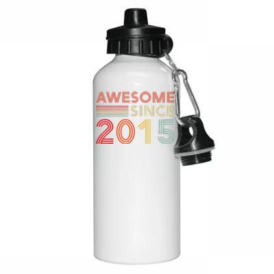 Eight 8yr BDay Son Boy Funny 2015 8th 8 Year Old Birthday Aluminum Water Bottle 