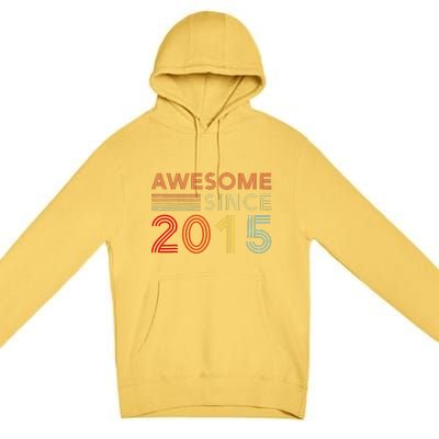 Eight 8yr BDay Son Funny 2015 8th 8 Year Old Birthday Premium Pullover Hoodie