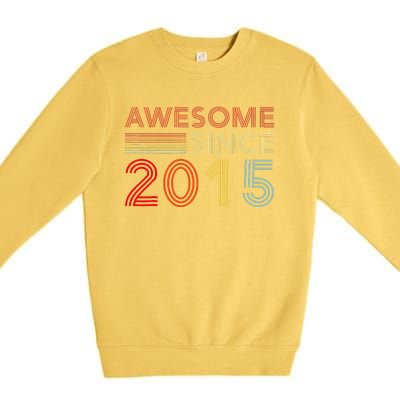 Eight 8yr BDay Son Funny 2015 8th 8 Year Old Birthday Premium Crewneck Sweatshirt