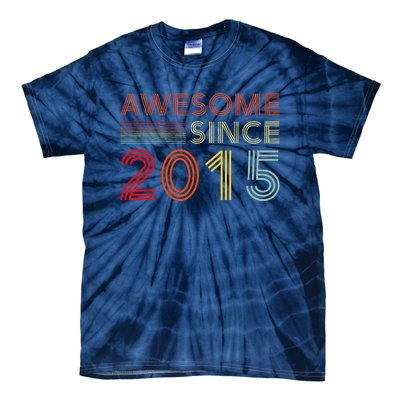 Eight 8yr BDay Son Funny 2015 8th 8 Year Old Birthday Tie-Dye T-Shirt