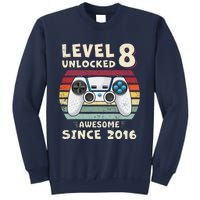 Eight 8th Birthday Decoration Boy 8yr 8 Year Old Birthday Sweatshirt