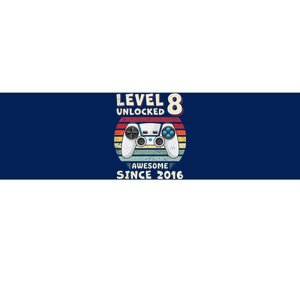 Eight 8th Birthday Decoration Boy 8yr 8 Year Old Birthday Bumper Sticker