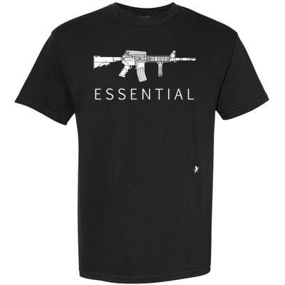 Essential Ar 15 Assualt Rifle Garment-Dyed Heavyweight T-Shirt