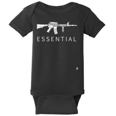Essential Ar 15 Assualt Rifle Baby Bodysuit