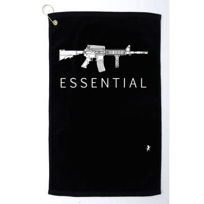 Essential Ar 15 Assualt Rifle Golf Towel