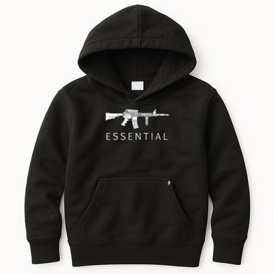 Essential Ar 15 Assualt Rifle Kids Hoodie