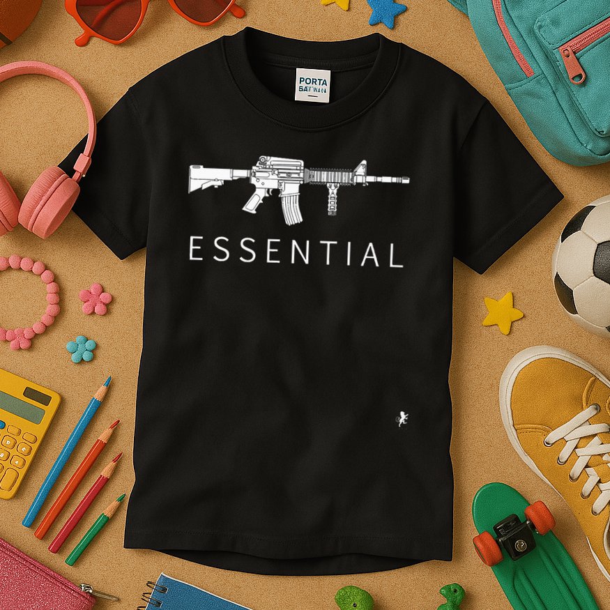 Essential Ar 15 Assualt Rifle Kids T-Shirt