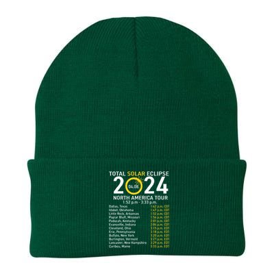 Eclipse April 8 2024 Path Of The Eclipse Knit Cap Winter Beanie