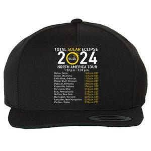 Eclipse April 8 2024 Path Of The Eclipse Wool Snapback Cap