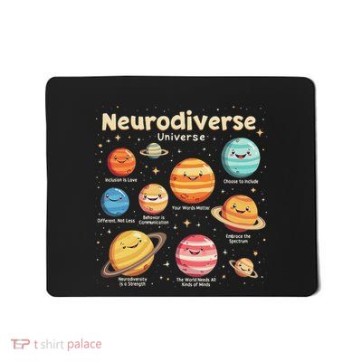 Education Autism Awareness Neurodiverse Universe Special Mousepad