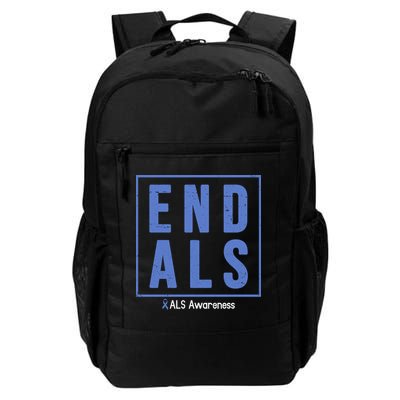 End Als Awareness Ribbon Backpack