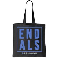 End Als Awareness Ribbon Bag