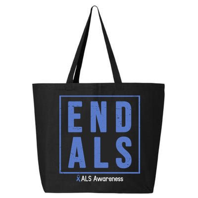 End Als Awareness Ribbon 25L Jumbo Tote