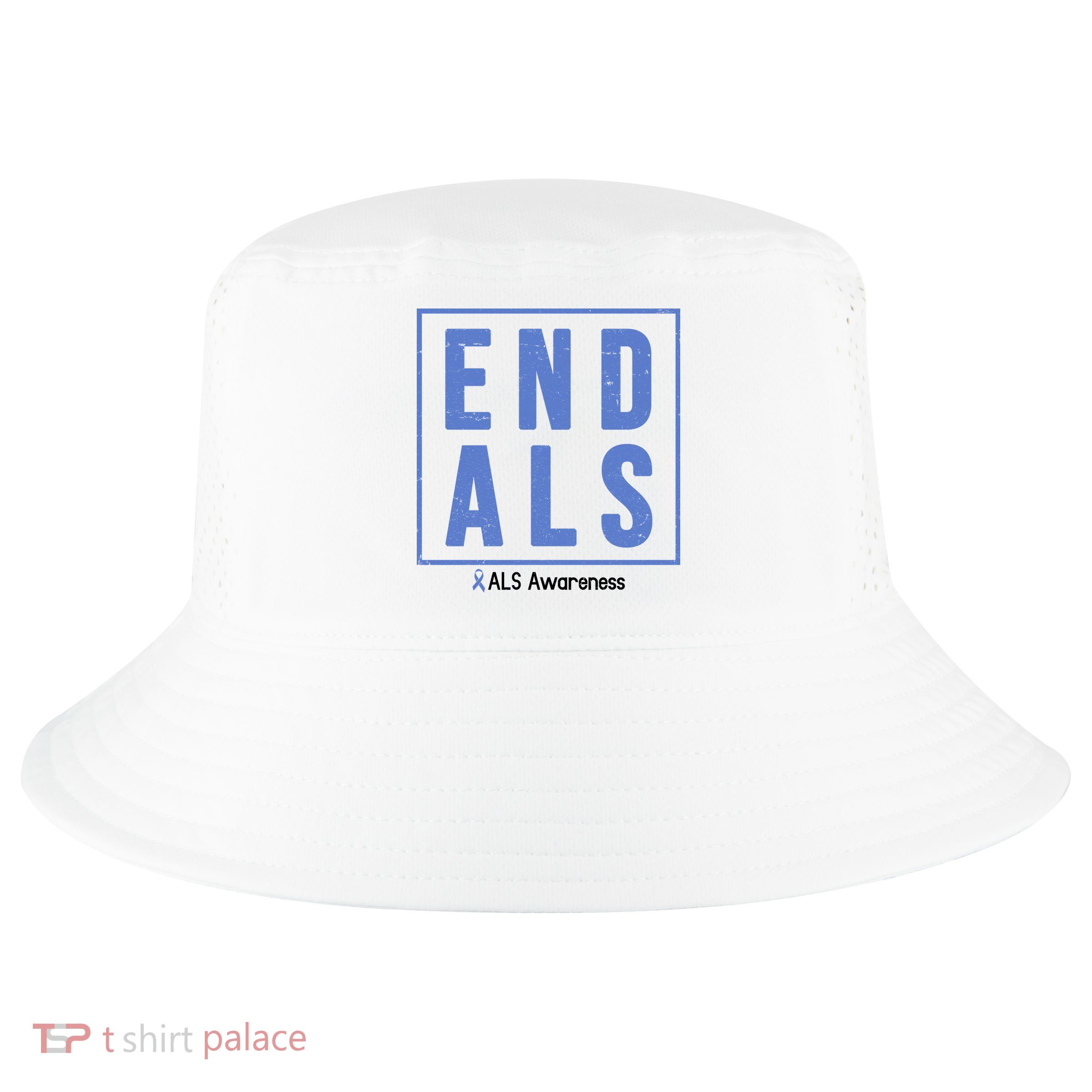 End Als Awareness Ribbon Cool Comfort Performance Bucket Hat