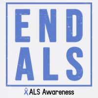 End Als Awareness Ribbon Cool Comfort Performance Bucket Hat