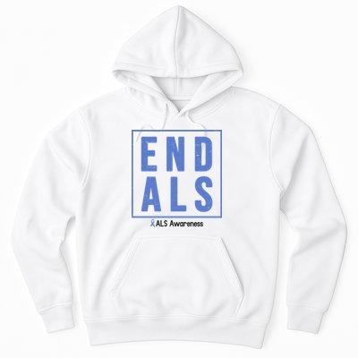 End Als Awareness Ribbon Hoodie
