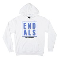 End Als Awareness Ribbon Hoodie